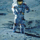 Illustration for article titled Lunar Dreams: 40 Classic Moon Exploration Paintings